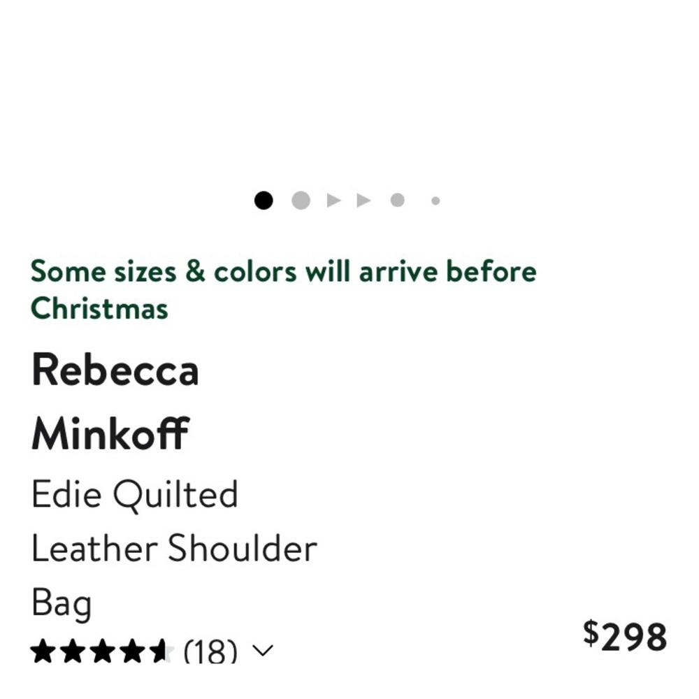 Rebecca Minkoff black leather quilted bag - Picture 15 of 15